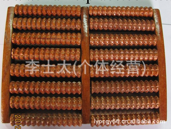 【廠傢總代理】紅八排腳底按摩器/八排腳摩/竹木按摩器/按摩器材工廠,批發,進口,代購