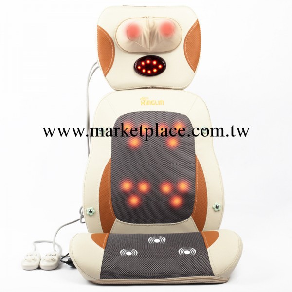 新款功能電動保健器材按摩墊 頸椎腰部按摩器廠傢 智能按摩椅批發工廠,批發,進口,代購