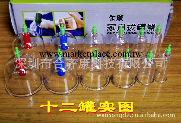 供應拔罐器 電療機 按摩器 的價格 真空拔罐器12個頭工廠,批發,進口,代購