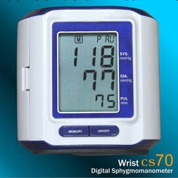 CS70S-70腕式電子血壓計 示波振幅 快速檢測 外貿出口 認證齊全工廠,批發,進口,代購