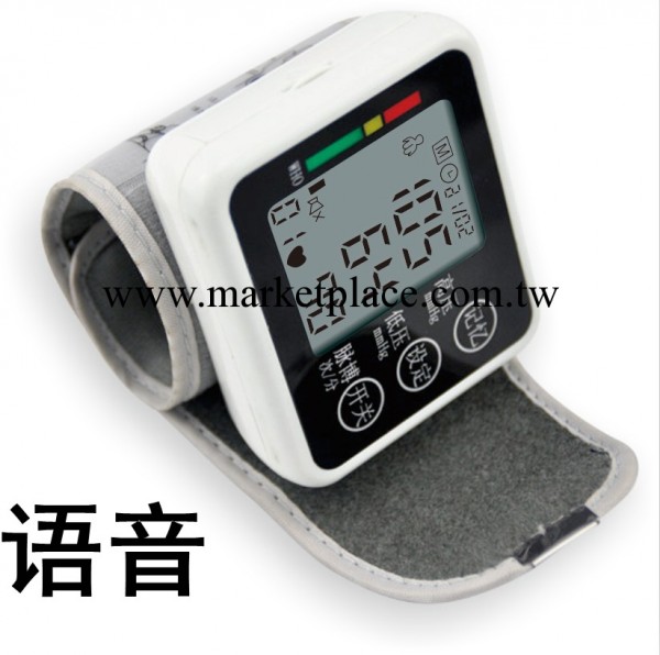 語音播報 全自動傢用電子血壓計 高低血壓測量血壓器 智能血壓機工廠,批發,進口,代購