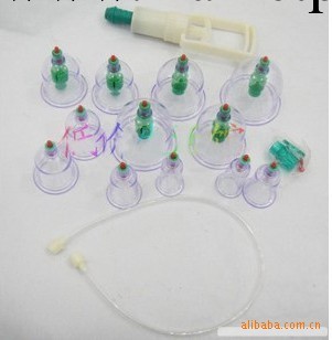 雙錦12口真空拔罐器 拔氣罐 拔火罐/罐療器 穴位圖解 帶磁工廠,批發,進口,代購