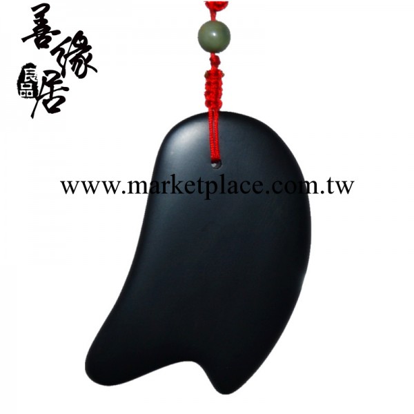 砭石小刀刮痧板 手工精品刮痧板 適合美容院 中間厚周邊薄易初痧工廠,批發,進口,代購