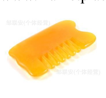 蜜蠟刮痧梳子 穴位按摩推拿器 密蠟刮痧板 樹脂刮痧板 安神通經絡工廠,批發,進口,代購