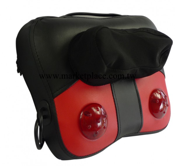 健力佳正品 包郵頸椎按摩器 頸部腰部多功能揉捏推拿按摩墊按摩枕工廠,批發,進口,代購