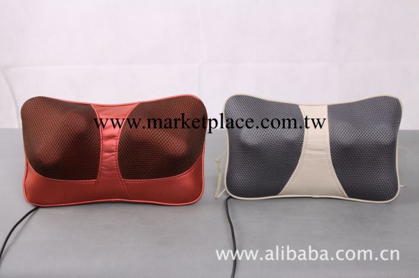 按摩器 紅外熱灸 傢車兩用按摩枕 車載按摩器 車載按摩墊靠墊工廠,批發,進口,代購
