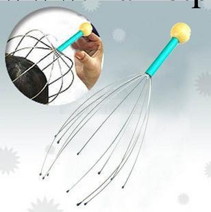 創意 鋼絲頭部按摩爪 生發爪 手動頭部按摩爪 頭部穴位按摩器工廠,批發,進口,代購