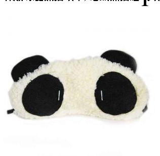 熱賣眼罩韓版可愛熊貓眼罩 毛絨熊貓睡眠眼罩 卡通眼罩批發・進口・工廠・代買・代購