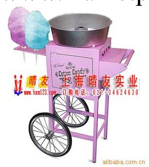 小推車上海彩色棉花糖機 電動棉花糖機器 彩色棉花糖機工廠,批發,進口,代購