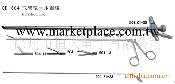 優惠供應供應GD-504氣管鏡手術器械工廠,批發,進口,代購