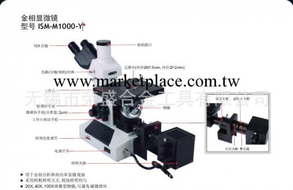 正品，高端英仕 英示/INSIZE    金相顯微鏡  ISM-M1000-Y工廠,批發,進口,代購