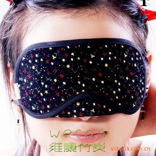 竹炭棉佈眼罩#遮光、安神促睡眠 竹炭安神眼罩工廠,批發,進口,代購