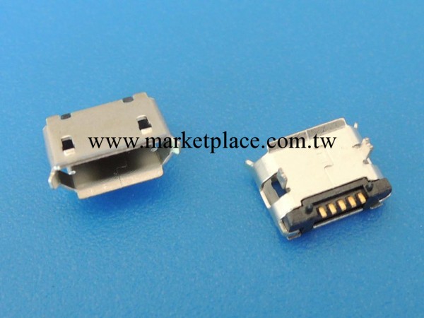 MCIRO USB B型SMT5.9有柱加長腳連接器工廠,批發,進口,代購