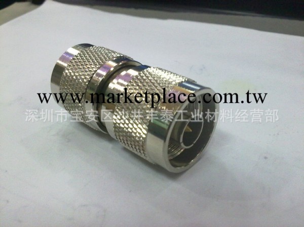 同軸射頻連接器廠傢生產 N-JJ鋁制射頻同軸連接器工廠,批發,進口,代購