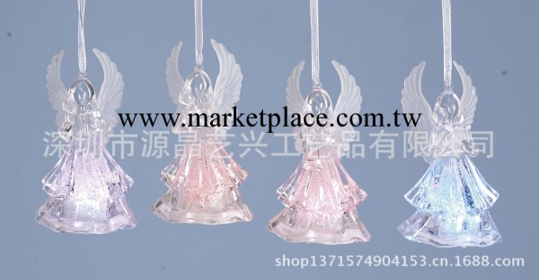 低價供應銷售聖誕禮品飾品發光LED雪花雪人老公透明亞克力禮品工廠,批發,進口,代購