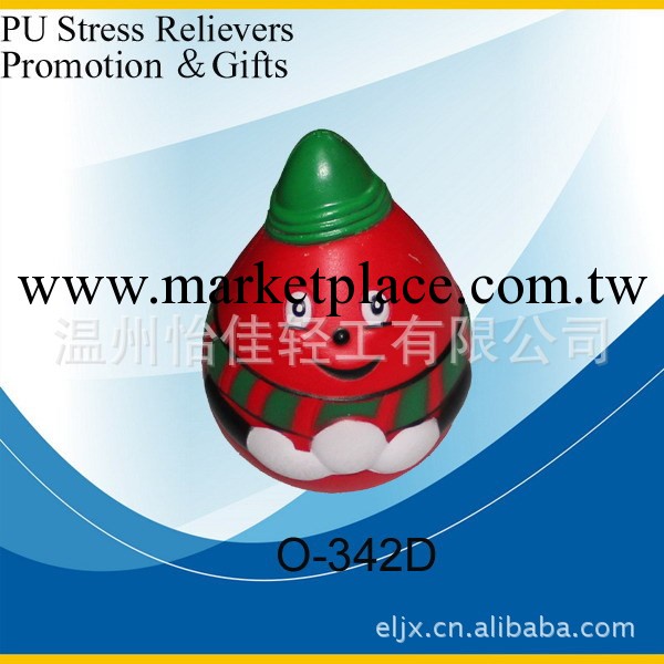 現貨或定制各尺寸及顏色 柔軟無毒 YIJIA品牌 PU聖誕球工廠,批發,進口,代購