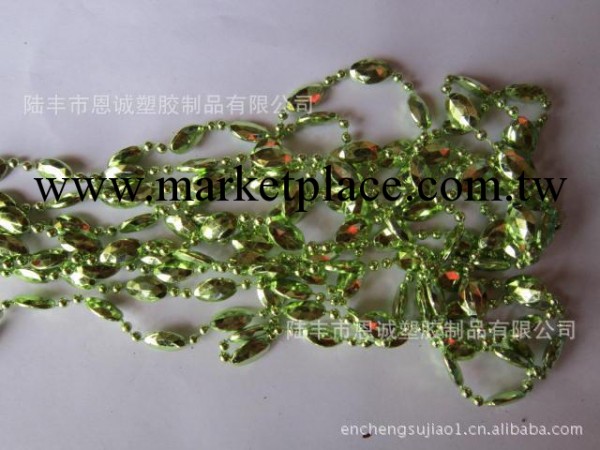 【廠傢直銷】塑膠連線珠、電鍍珠、聖誕珠串、狂歡節珠鏈工廠,批發,進口,代購