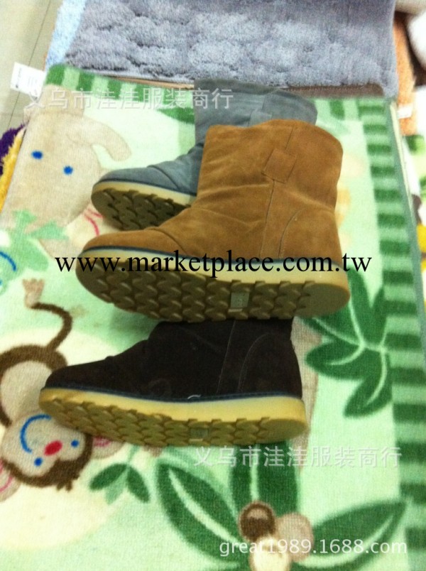 磨砂皮雪靴 女式新款棉靴 帶絨加厚工廠,批發,進口,代購