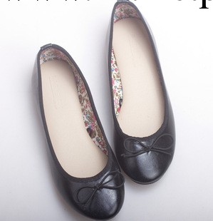 日本單平底蝴蝶結單鞋軟底外貿原單工廠,批發,進口,代購