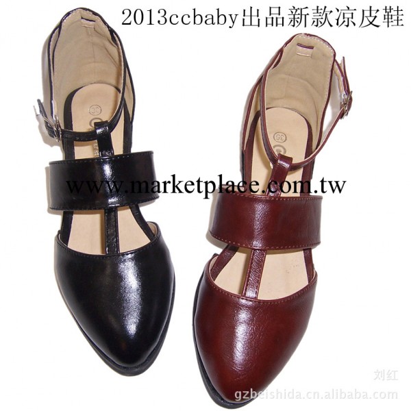 ccbaby2013春夏兩用涼皮鞋 時尚包頭女鞋 鏤空女式涼鞋B128-36工廠,批發,進口,代購