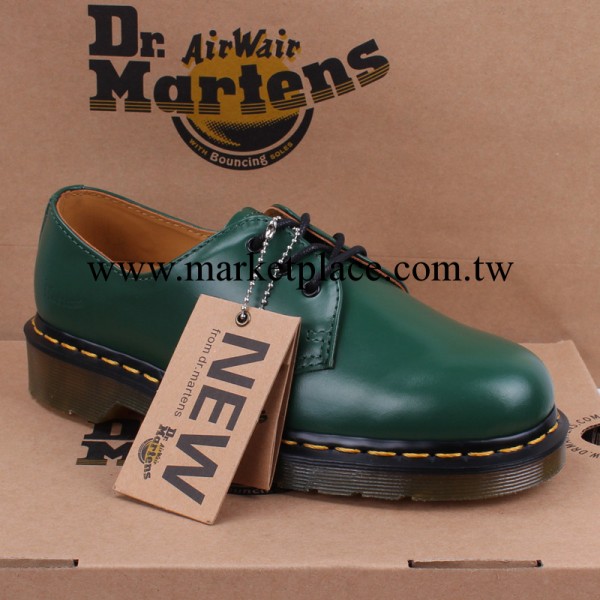 Dr.martens 1461正品馬丁單鞋墨綠色英倫復古厚底平跟中性單鞋工廠,批發,進口,代購