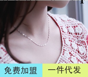 韓國女款時尚瓜子鏈項鏈 時尚韓版 歐美 小飾品批發 復古首飾銀飾工廠,批發,進口,代購