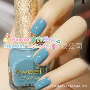 正品Sweet Color 環保 指甲油批發 上海總經銷 嫩彩藍精靈工廠,批發,進口,代購