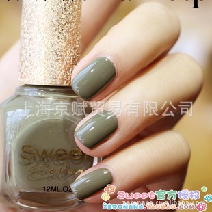 正品Sweet Color 環保 指甲油批發 上海總經銷 卡其綠泥工廠,批發,進口,代購