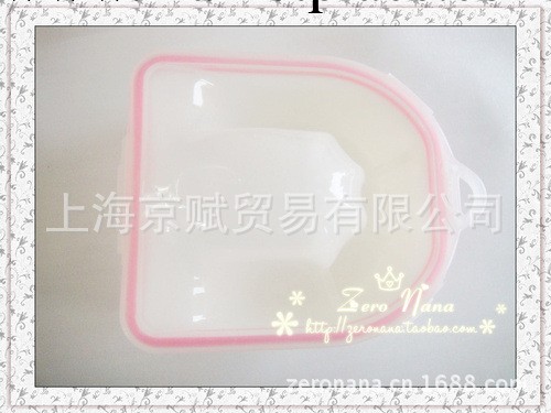 輕松卸甲雙層泡手碗 摔不爛 質量好 日式 泡指甲碗 可拆卸工廠,批發,進口,代購