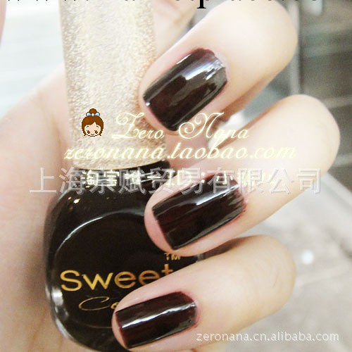 法國 Sweet Color 環保指甲油 正品 超正大牌 醬紅黑工廠,批發,進口,代購