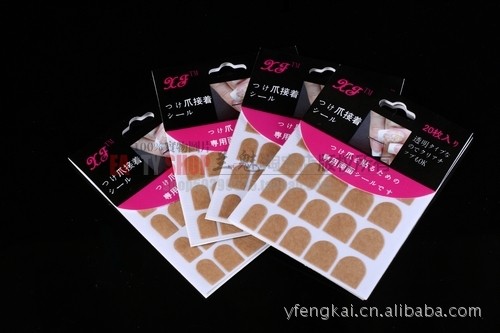 第三代　指甲雙面膠　美甲成品貼片/假指甲片專用雙面膠貼紙 防水工廠,批發,進口,代購