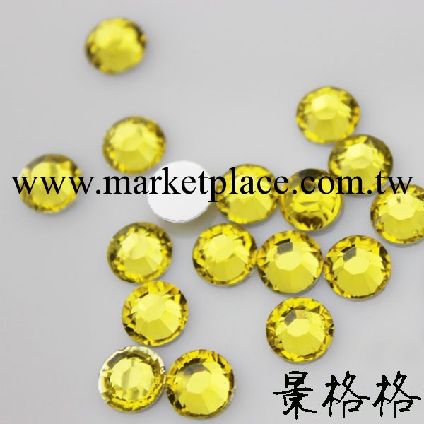 仿捷克鉆 國貿A級鉆/美甲鉆/玻璃琉璃鉆/水鉆/奧鉆/檸檬黃/14切面工廠,批發,進口,代購