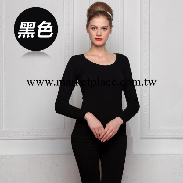 廠傢直銷加厚加絨保暖內衣套裝棉質不起球女式塑身保暖內衣批發工廠,批發,進口,代購