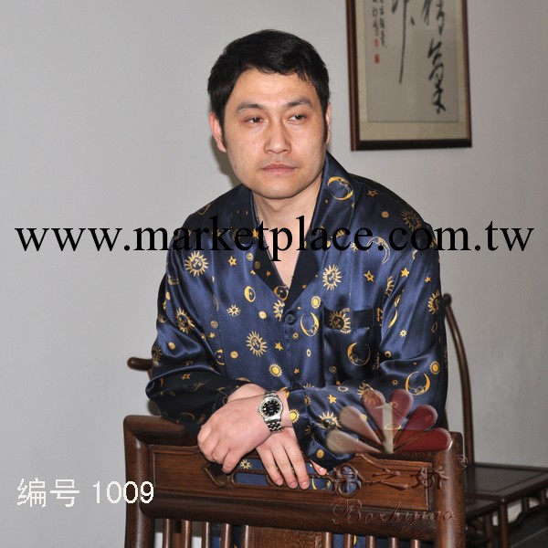 男式傢居服睡衣/蘇州帛之嬌品牌外貿加工/真絲傢居服套裝工廠,批發,進口,代購