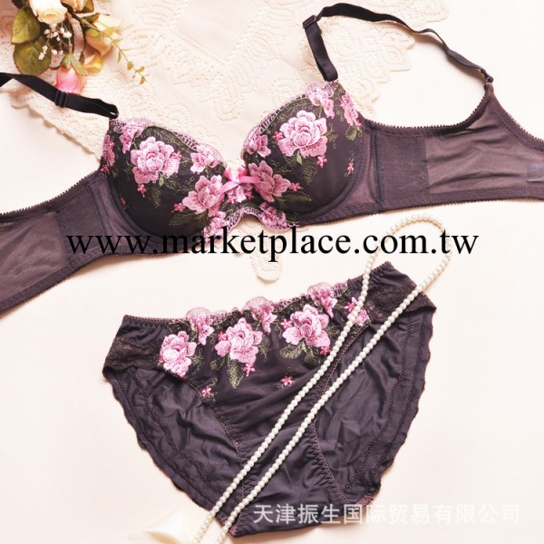 批發新品 聚攏公主胸罩 女士外貿三排扣胸罩 女士內衣套裝工廠,批發,進口,代購