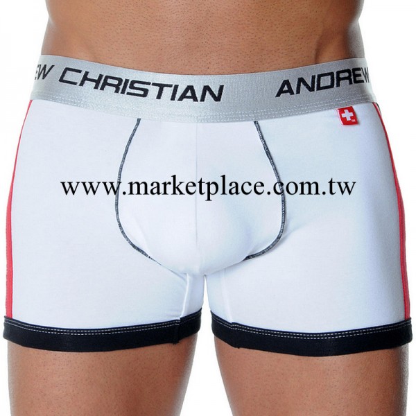美國Andrew Christian品牌內褲 男士平角內褲 全棉底褲工廠,批發,進口,代購