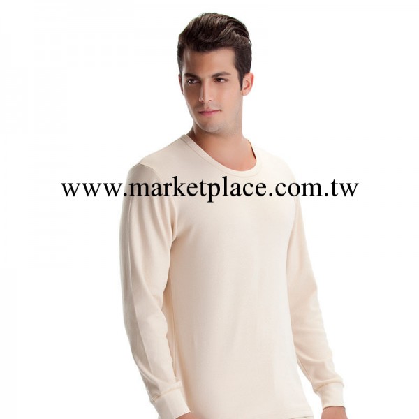 男士高品質純天然彩棉 男裝棉毛衫 保暖打底內衣套裝8016工廠,批發,進口,代購