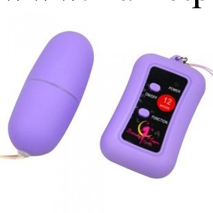 情趣用品 無線遙控 防水無極變頻 軟膠紫色單跳蛋 超靜音女用自慰工廠,批發,進口,代購