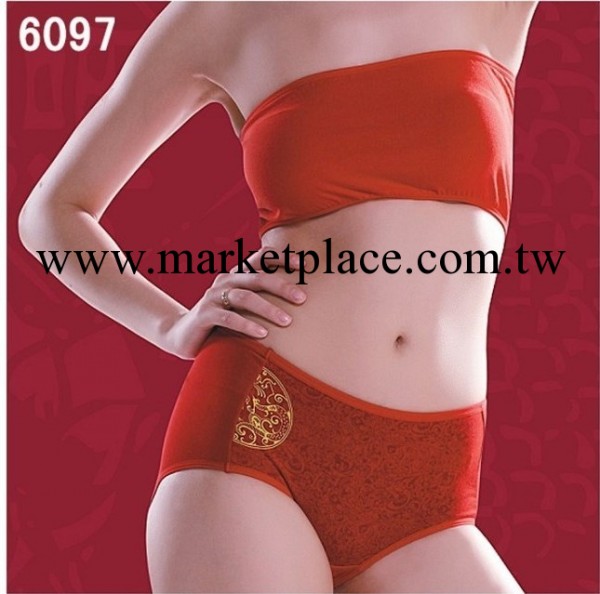 普利詩6097鴻運系 莫代爾女士中腰平角內褲（情侶款）工廠,批發,進口,代購