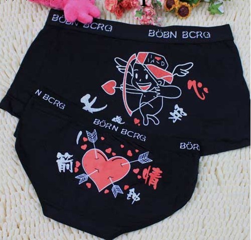 純棉情侶內褲* 男女平角卡通性感內褲工廠,批發,進口,代購