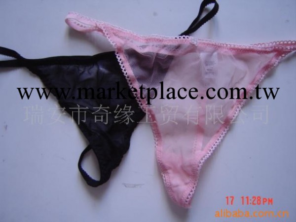 批發高品質出口歐洲的蕾絲丁字褲粉色大碼T褲工廠,批發,進口,代購