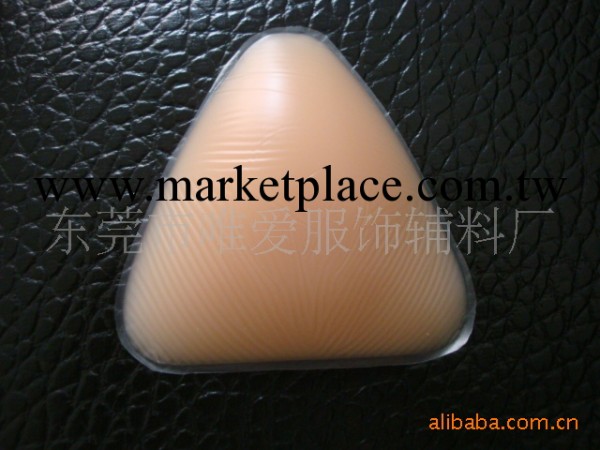 三角形泳衣胸罩矽膠胸墊/矽膠插片/Triangle silicone bra pads工廠,批發,進口,代購