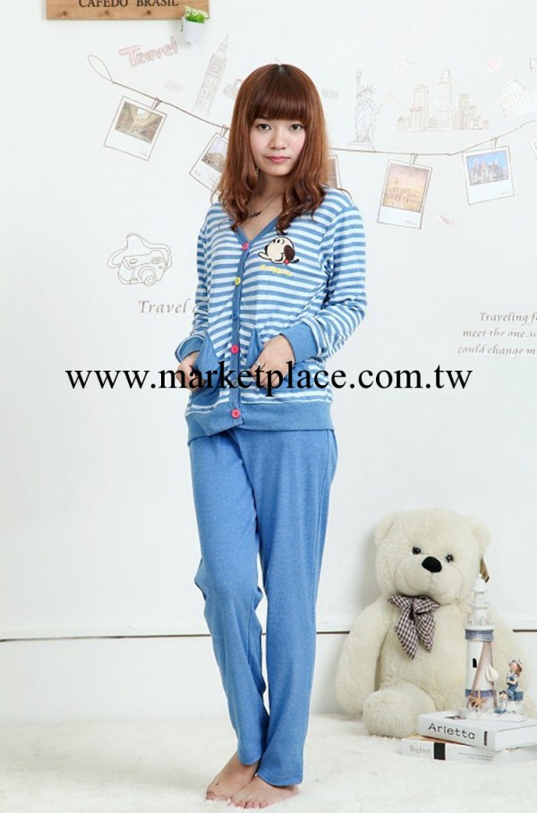 淘寶熱賣單品 維多利亞PINK睡衣兩套裝 日韓版女式純棉傢居服工廠,批發,進口,代購