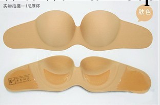 淘寶熱賣 一片式側翼胸罩 無痕胸罩 矽膠胸罩 矽膠乳貼 隱形胸罩工廠,批發,進口,代購