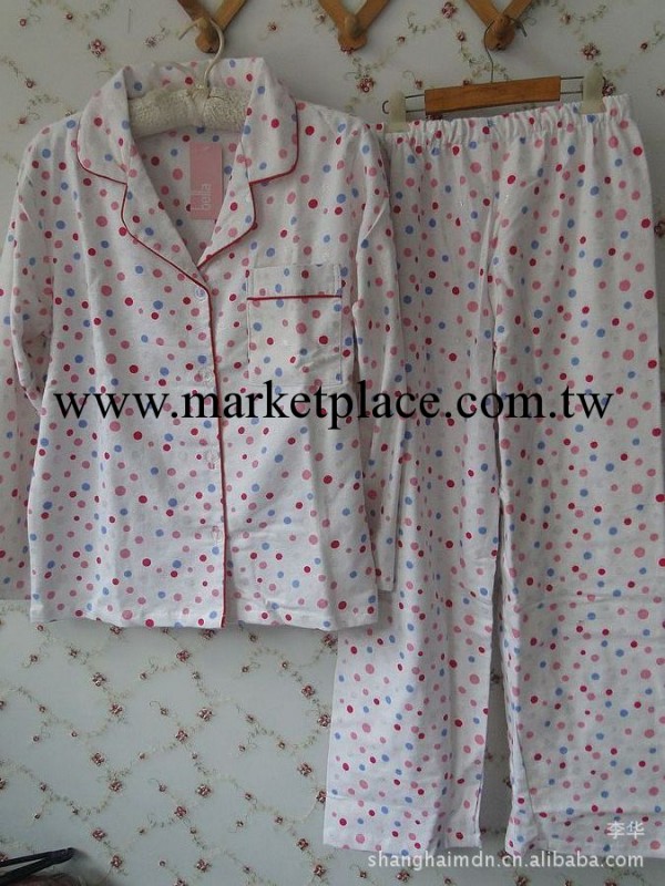 【廠傢直銷】長袖女款女式睡衣批發 長袖絨佈女款傢居服套裝工廠,批發,進口,代購