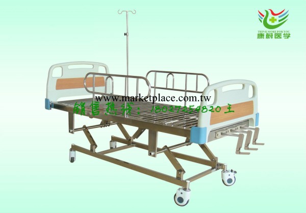 ABS手動三搖護理床 醫療病床  B4031　護理床批發・進口・工廠・代買・代購