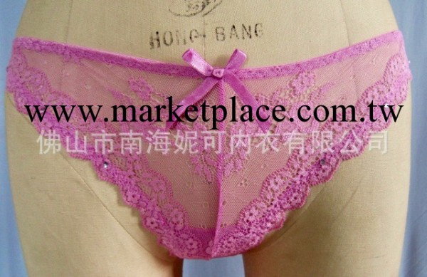 粉色嬌媚半透明精美蕾絲女內褲 情趣內褲廠傢直銷批發1270工廠,批發,進口,代購