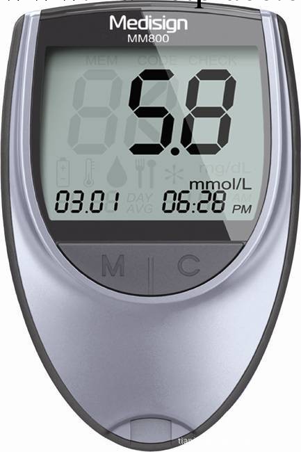 供應美迪信MM800型傢用血糖機工廠,批發,進口,代購
