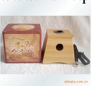 竹制單孔艾灸盒*艾灸架*灸具*溫灸器*溫灸盒*艾盒工廠,批發,進口,代購