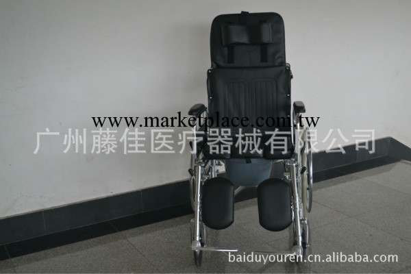 供應佛山惠康輪椅功能型鋼質座便輪椅，工廠,批發,進口,代購